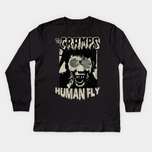 Human Fly Kids Long Sleeve T-Shirt